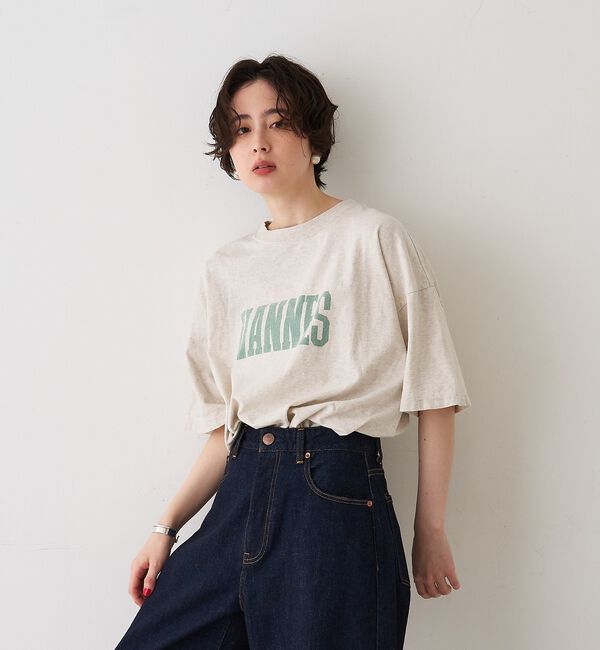 Rouge vif「【REMI RELIEF/レミレリーフ】別注 VANNES ロゴTEE/Tシャツ」|Tシャツ・カットソー|