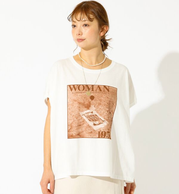 Rouge vif「【GOOD ROCK SPEED/グッドロックスピード】プリントノースリーブTシ」|Tシャツ・カットソー|