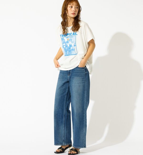 Rouge vif「【GOOD ROCK SPEED/グッドロックスピード】プリントノースリーブTシ」|Tシャツ・カットソー|