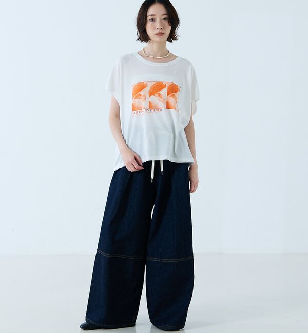 Rouge vif「【GOOD ROCK SPEED/グッドロックスピード】プリントノースリーブTシ」|Tシャツ・カットソー|