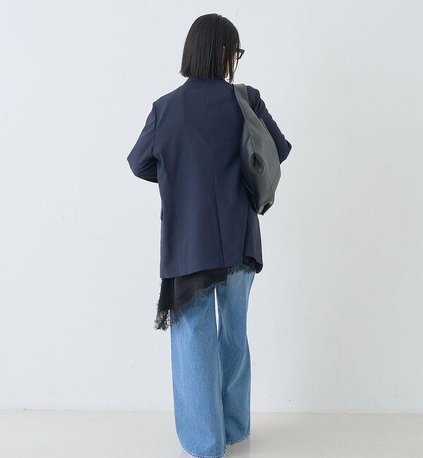 Rouge vif「【セットアップ対応】レースサテンアシンメトリーキャミソール【予約】」|キャミソール|