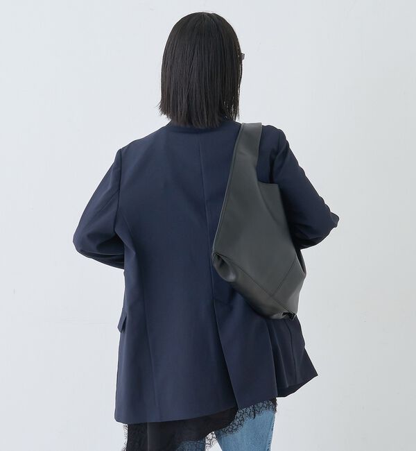 Rouge vif「【セットアップ対応】レースサテンアシンメトリーキャミソール【予約】」|キャミソール|