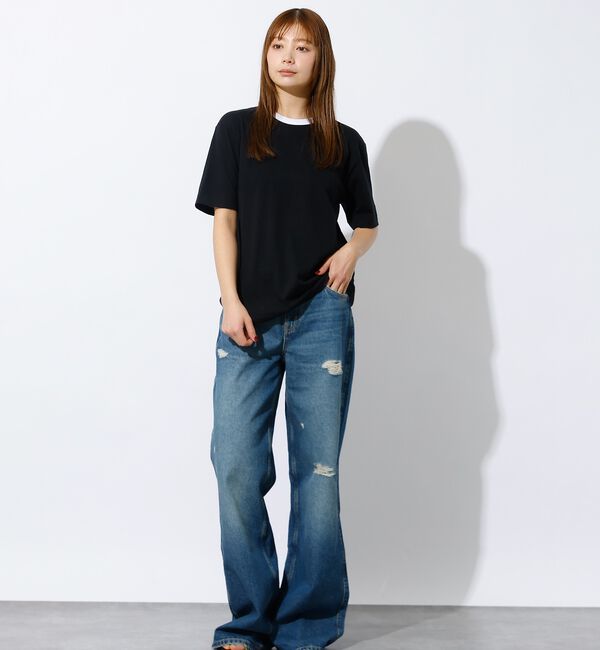 Rouge vif「【HANES/ヘインズ】リバーシブルTシャツ by THE DODO JEAN」|Tシャツ・カットソー|
