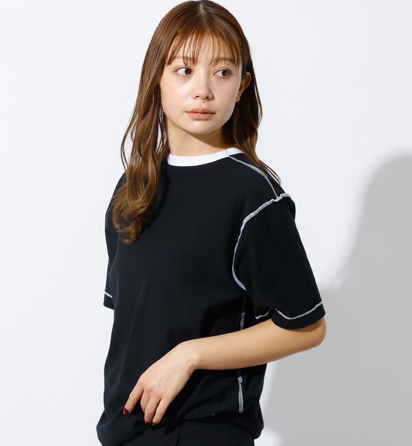 Rouge vif「【HANES/ヘインズ】リバーシブルTシャツ by THE DODO JEAN」|Tシャツ・カットソー|