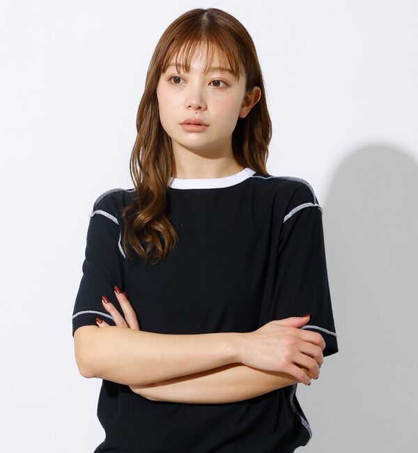 Rouge vif「【HANES/ヘインズ】リバーシブルTシャツ by THE DODO JEAN」|Tシャツ・カットソー|