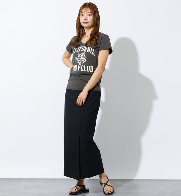 Rouge vif「【MIXTA/ミクスタ】プリント Tシャツ / ロゴTシャツ / 半袖【予約】」|Tシャツ・カットソー|