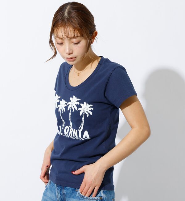 Rouge vif「【MIXTA/ミクスタ】プリント Tシャツ / ロゴTシャツ / 半袖【予約】」|Tシャツ・カットソー|