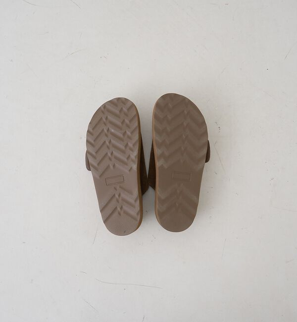 Rouge vif「【MOHI/モヒ】スウェードバックルサンダル【予約】」|サンダル|