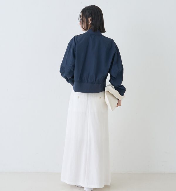 Rouge vif「ミリタリーブルゾン/形状記憶/シワ防止【予約】」|ブルゾン・スタジャン|