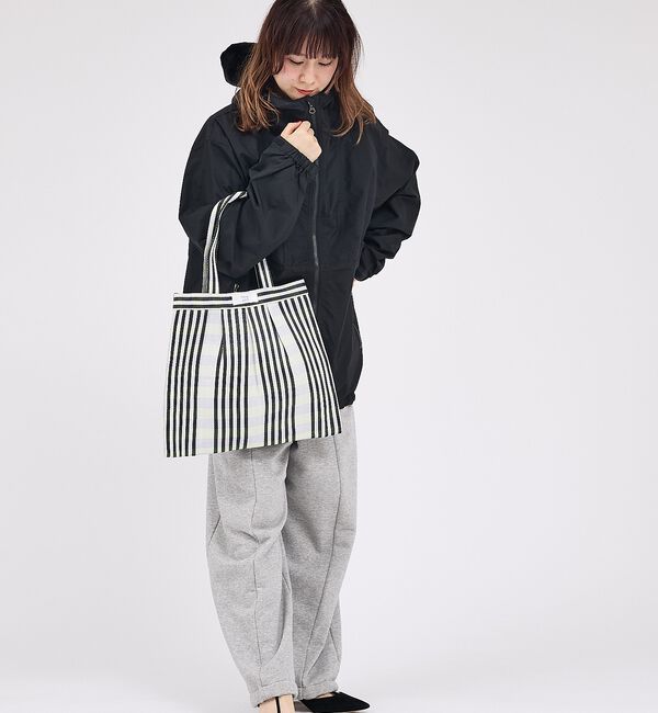 Rouge vif「【Swaraj /スワラージ】タックチュールトートバッグ/光沢【予約】」|トートバッグ|