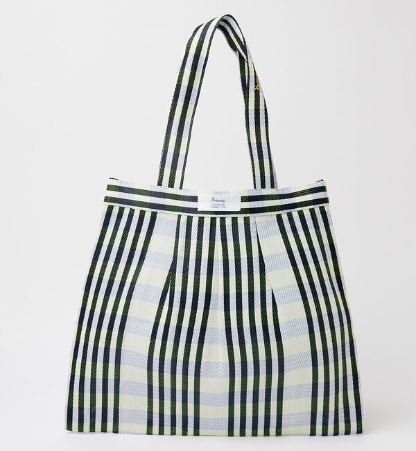 Rouge vif「【Swaraj /スワラージ】タックチュールトートバッグ/光沢【予約】」|トートバッグ|