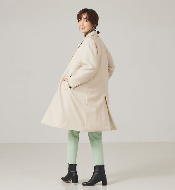 qualite「中綿ウールチェスターコート」|その他|