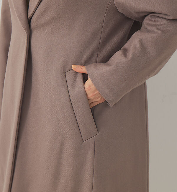 qualite「中綿ウールチェスターコート」|その他|