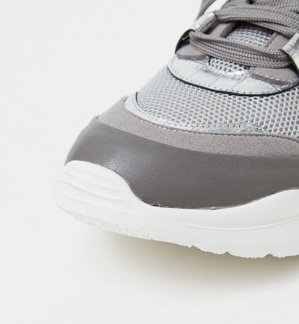 AU BANNISTER「配色レースアップスニーカー」|スニーカー|