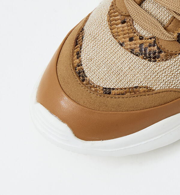 AU BANNISTER「配色レースアップスニーカー」|スニーカー|