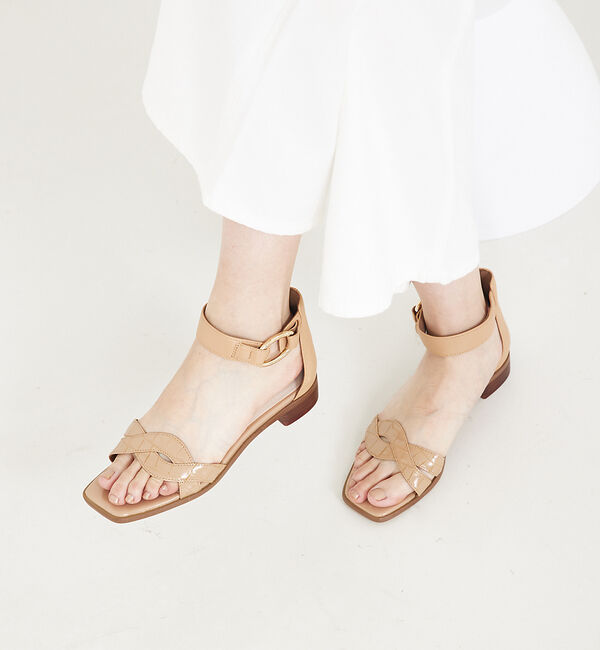 AU BANNISTER「アンクルストラップ サンダル」|サンダル|