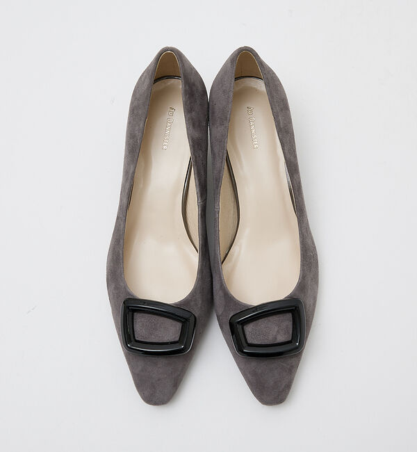 AU BANNISTER「オーナメント ミドルヒールパンプス」|パンプス|