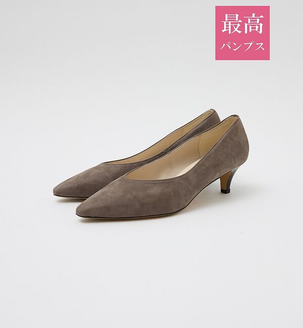 AU BANNISTER「【最高パンプス/5cmヒール】美脚&times;快適 パンプス」|パンプス|ブロンズ