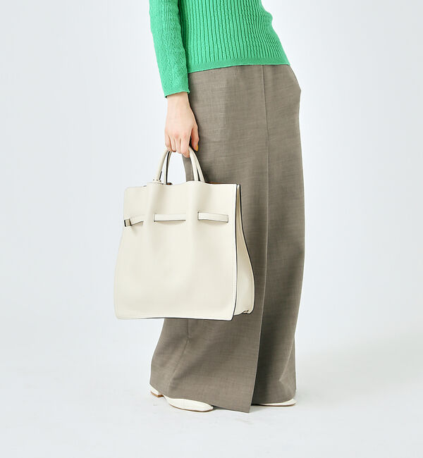 LOWELL things「【TVドラマ使用商品】Swell/2WAYギャザーオープントートBAG L」|トートバッグ|