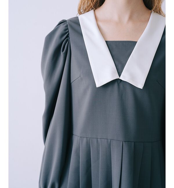 SELFIST「裾プリーツブラウス【予約】」|シャツ・ブラウス|