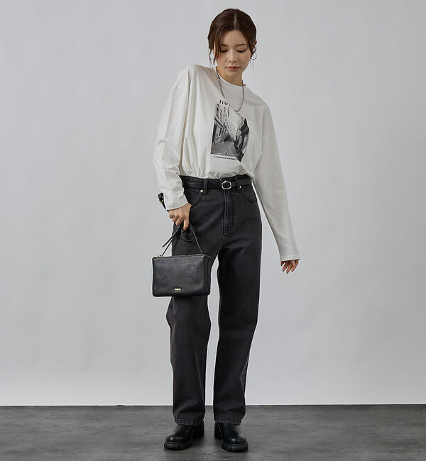 abahouse mavie「フォトロンT」|Tシャツ・カットソー|