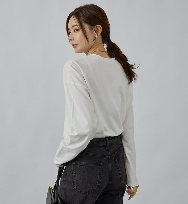 abahouse mavie「フォトロンT」|Tシャツ・カットソー|