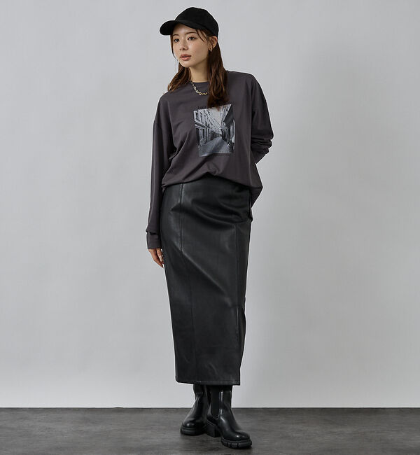 abahouse mavie「フォトロンT」|Tシャツ・カットソー|