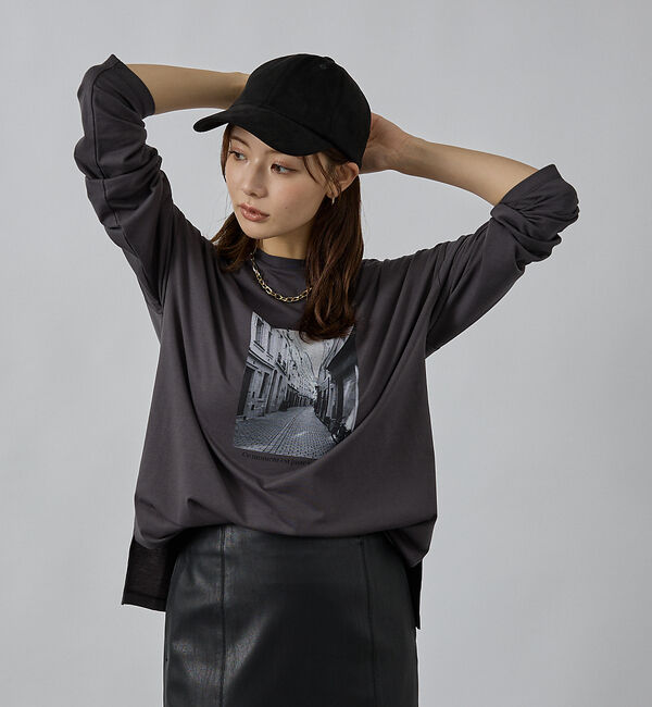 abahouse mavie「フォトロンT」|Tシャツ・カットソー|