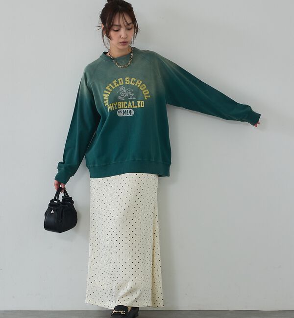 abahouse mavie「ラグランプリントプルオーバー」|Tシャツ・カットソー|