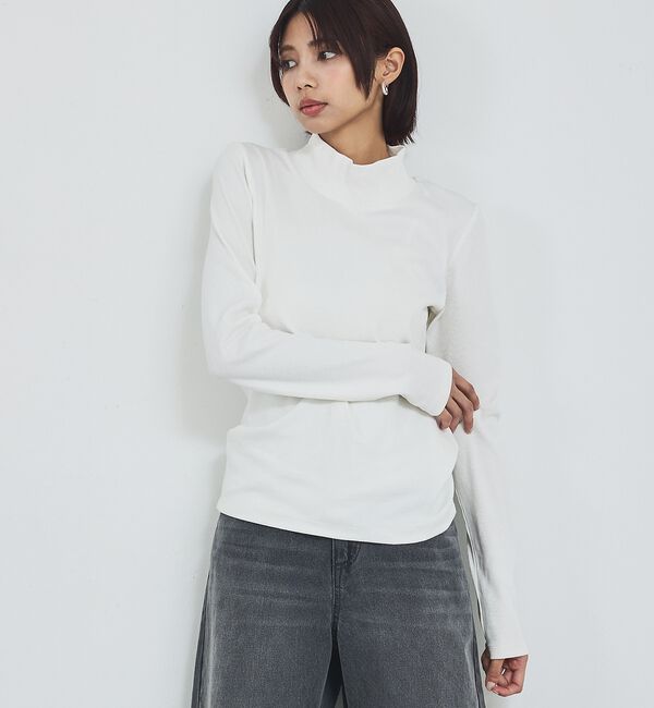 abahouse mavie「ハイネックプルオーバー」|Tシャツ・カットソー|