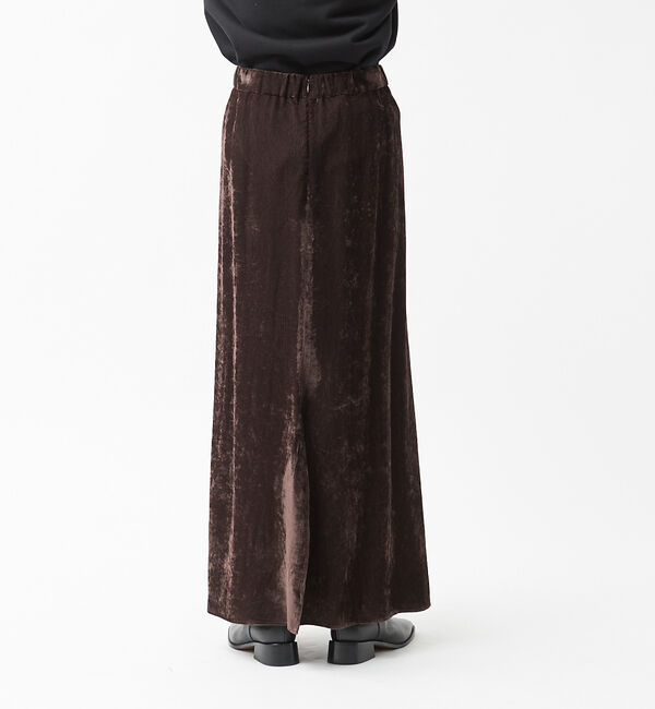 The Store by C' 「【COCUCA】ベルベット マキシスカート」|スカート|