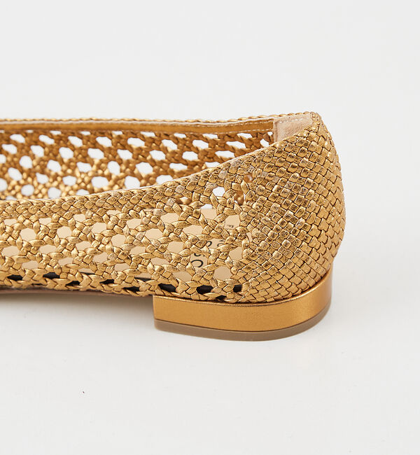 The Store by C' 「【FRANCESCO RUSSO】バイカラーバレリーナパンプス」|パンプス|