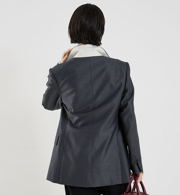 The Store by C' 「【COCUCA】ピークドマスキュリンジャケット」|テーラードジャケット|