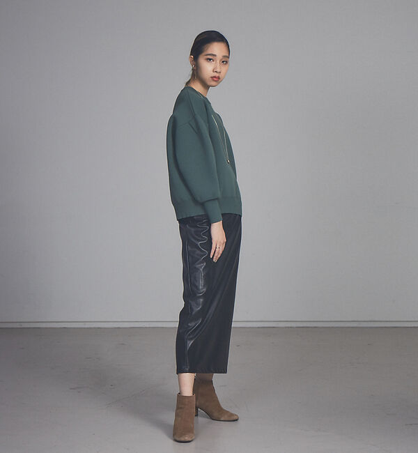 NOMINE「ペンシルフェイクレザースカート」|スカート|