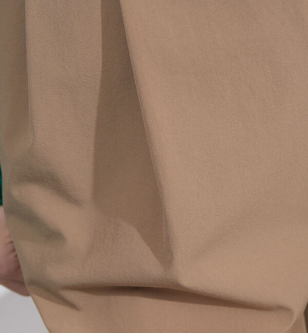 NOMINE「後ろゴムハイウエストタックパンツ」|スラックス|