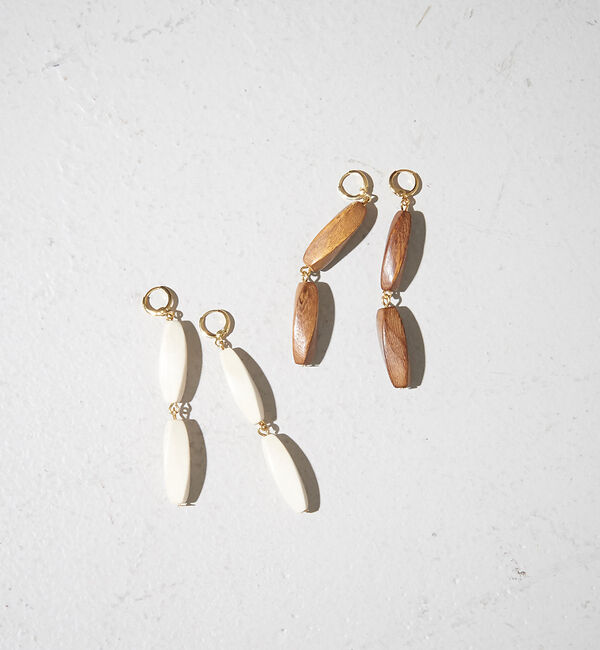 NOMINE「N　ウッドレーンピアス」|ピアス|
