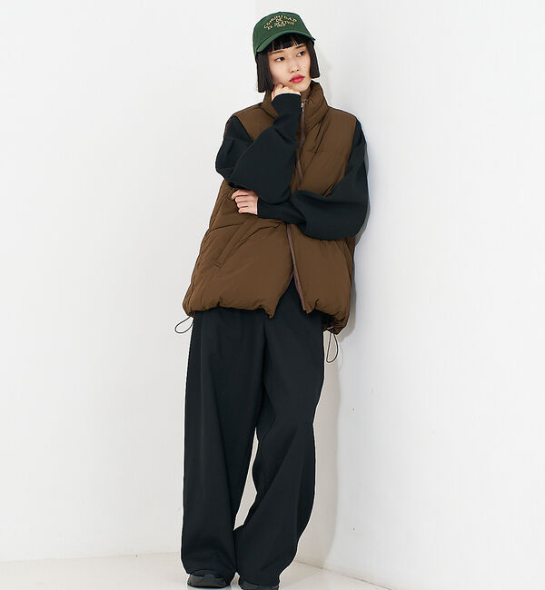 NOMINE「ボリュームスリーブタートルニット」|ニット・セーター|