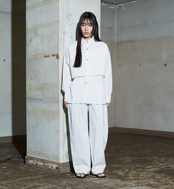 NOMINE「【セットアップ着用可】3タック  ワイドパンツ」|その他|