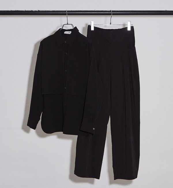 NOMINE「【セットアップ着用可】3タック  ワイドパンツ」|その他|