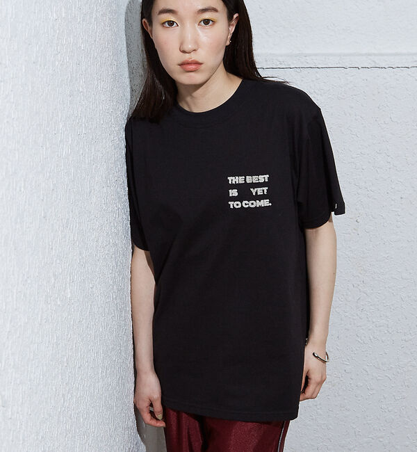 NOMINE「【ユニセックス】刺繍 ロゴ Tシャツ」|Tシャツ・カットソー|
