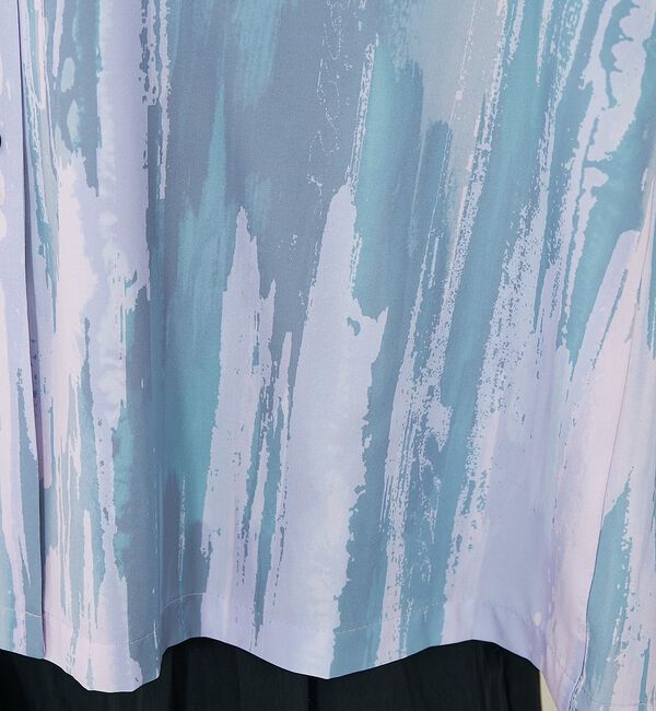 NOMINE「【セットアップ対応】ペイント柄 開襟シャツ【予約】」|シャツ・ブラウス|