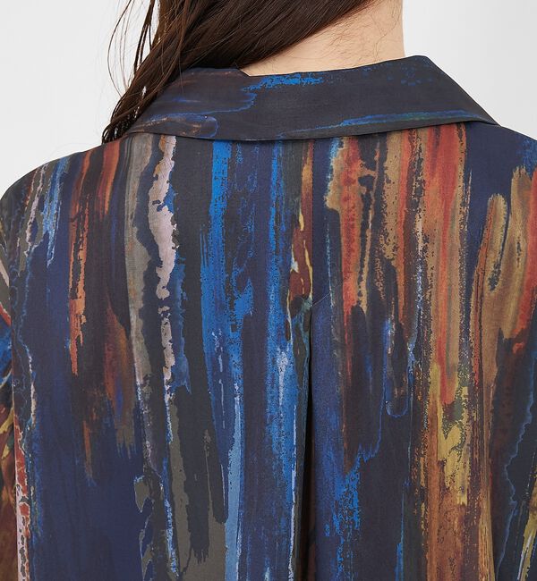 NOMINE「【セットアップ対応】ペイント柄 開襟シャツ【予約】」|シャツ・ブラウス|