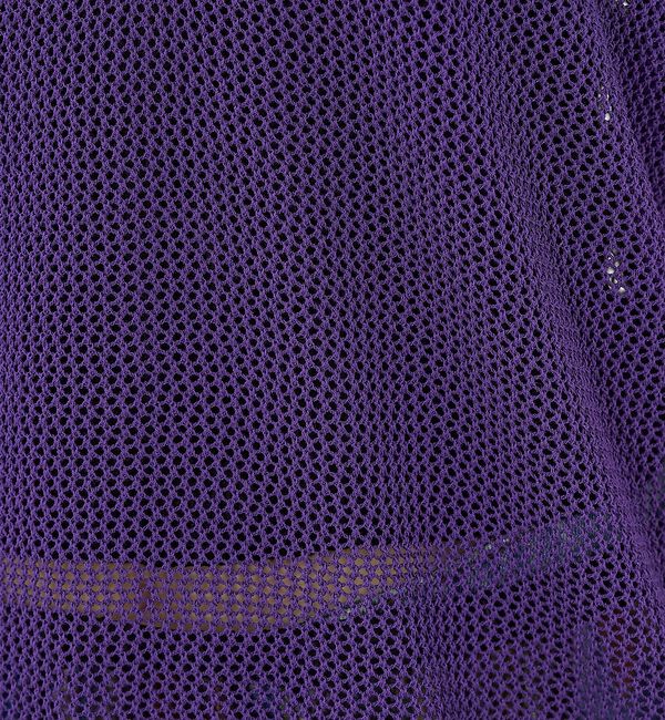 NOMINE「メッシュ ポロニット【予約】」|ニット・セーター|