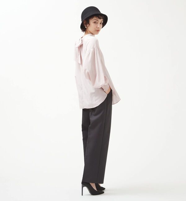 TIARA「リボンベルトワイドパンツ」|その他|