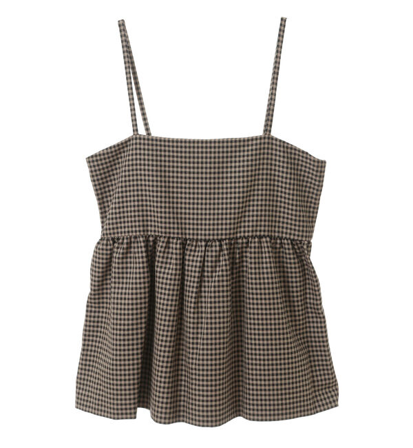 TIARA「ペプラムキャミソール」|シャツ・ブラウス|