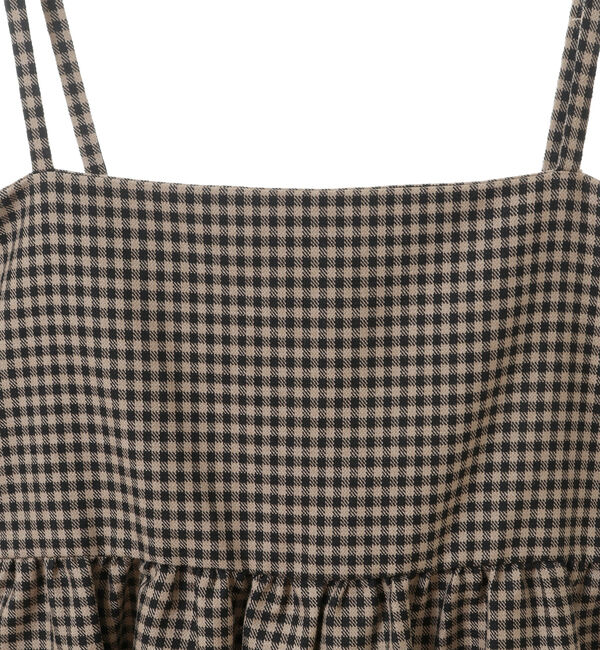 TIARA「ペプラムキャミソール」|シャツ・ブラウス|