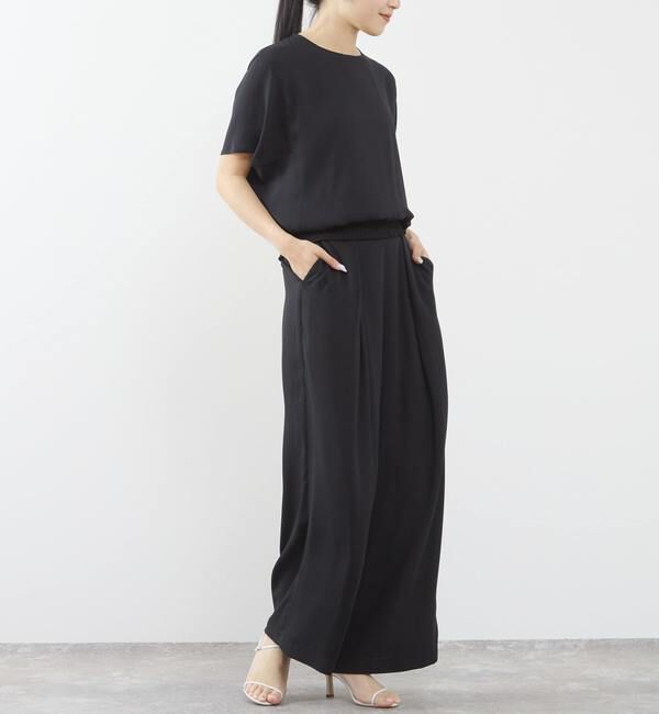 TIARA「センタープレスタックワイドパンツ（セットアップ可）」|その他|