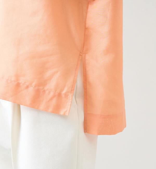 TIARA「スキッパーフリルスリーブブラウス」|シャツ・ブラウス|