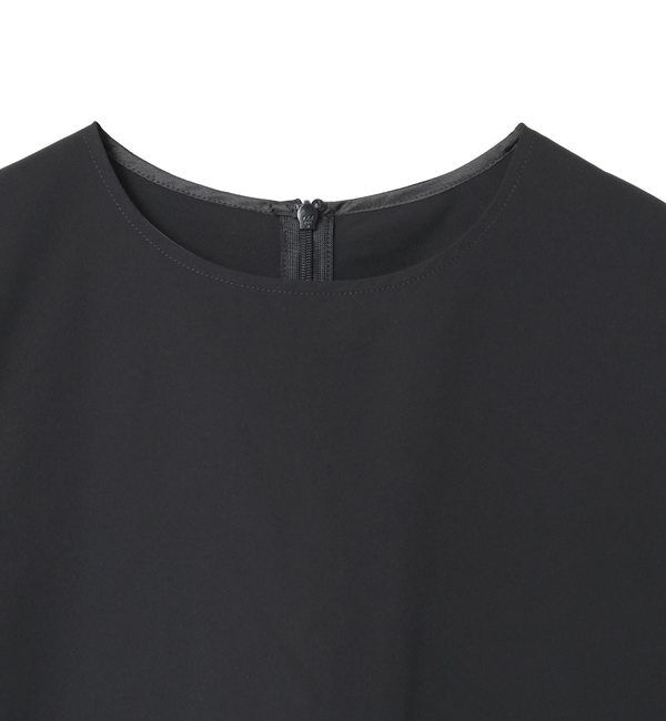 TIARA「《定番》フリルヘムノースリーブブラウス（セットアップ可）」|シャツ・ブラウス|