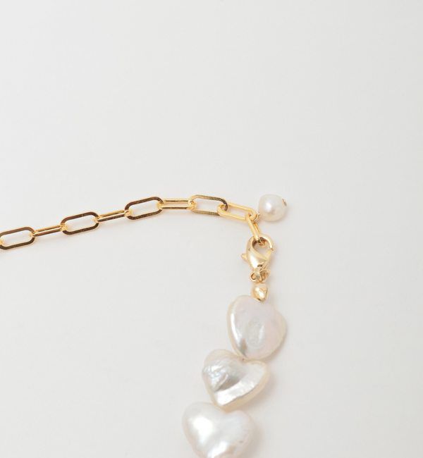 TIARA「【MIHOKO SAKAI/ミホコサカイ】ハートパールネックレス（PN62）」|ネックレス|